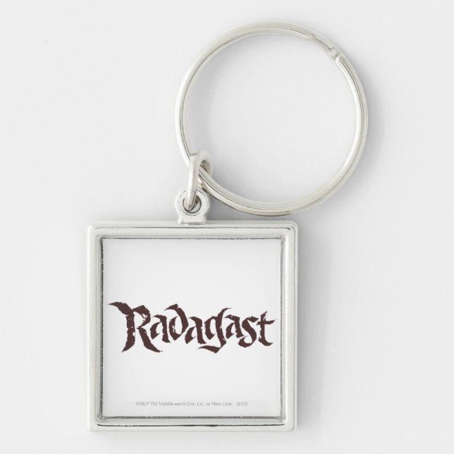 RADAGAST™ Name Solid Keychain (Front)