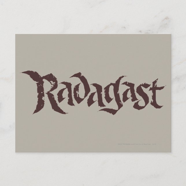 RADAGAST™ Name Solid Postcard (Front)