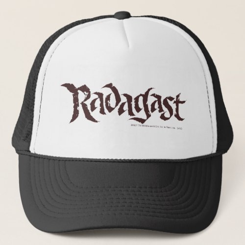 RADAGAST Name Solid Trucker Hat