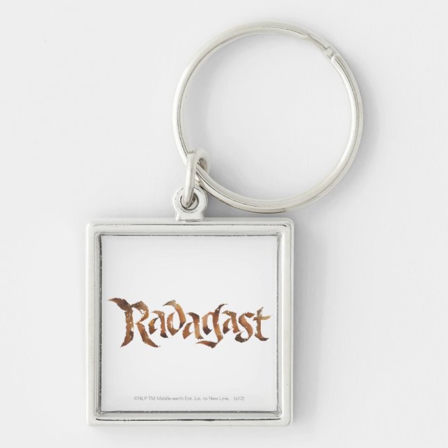 RADAGAST™ Name Textured Keychain (Front)