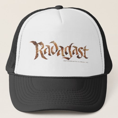 RADAGAST Name Textured Trucker Hat