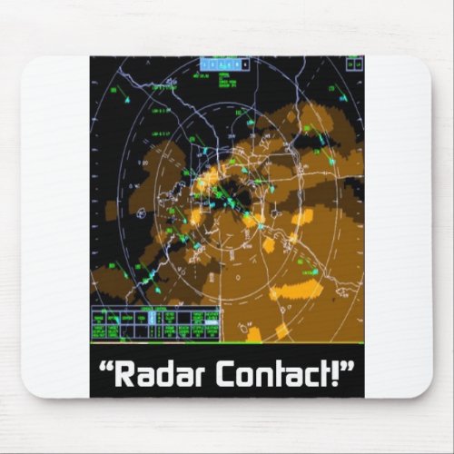 Radar Contact Mouse Pad