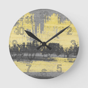Radar II Round Clock