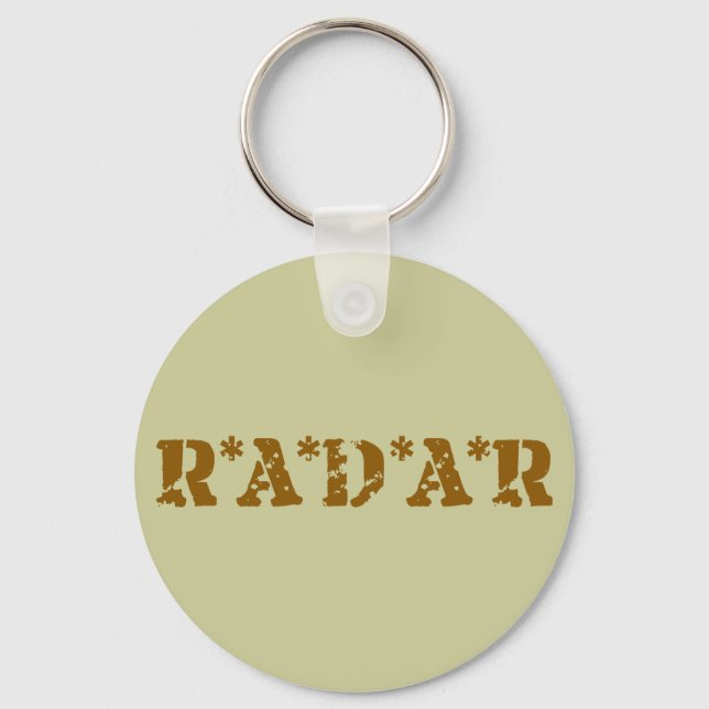 Radar Keychain (Front)