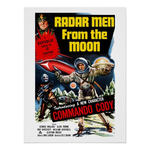 Radar Men from the Moon 1952 Poster