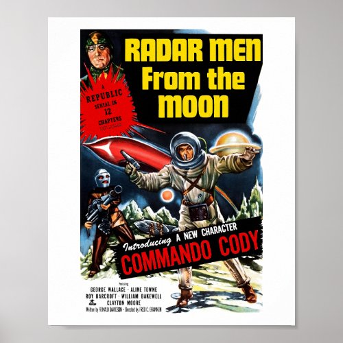 Radar Men from the Moon 1952 Poster