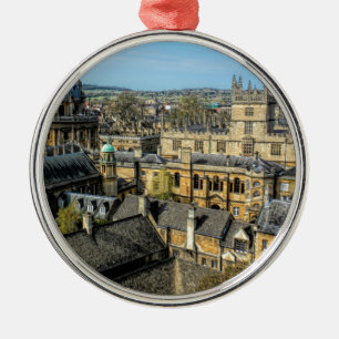 Radcliffe Camera and Bodleian Library Oxford Metal Ornament