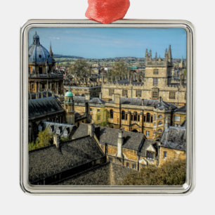 Radcliffe Camera and Bodleian Library Oxford Metal Ornament