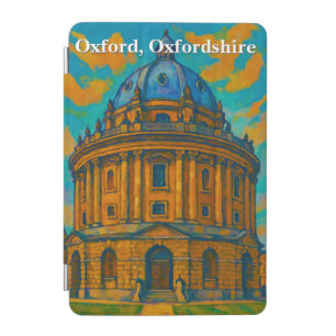 Radcliffe Camera in Oxford Gouache Painting iPad Mini Cover