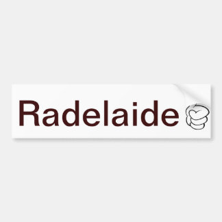 Radelaide Adelaide Bumper Sticker