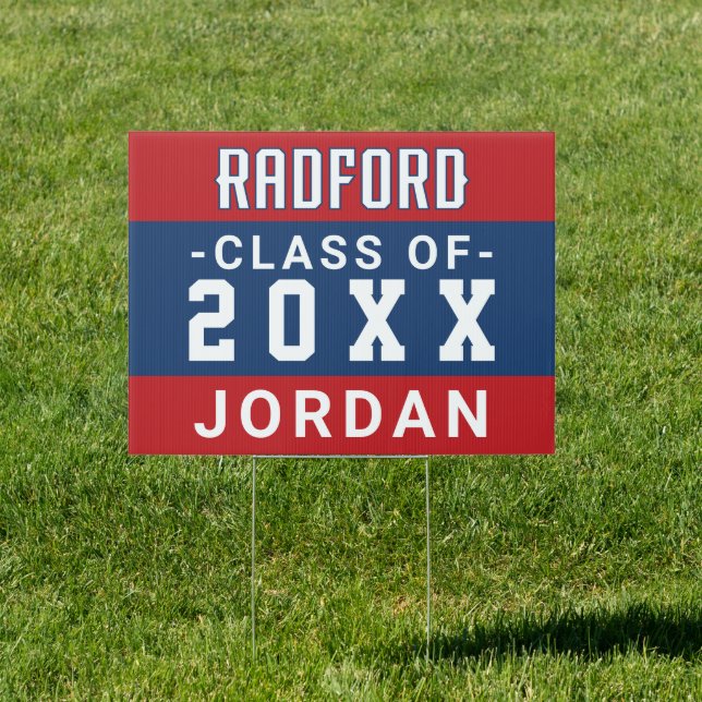 Radford | Graduation Sign (Insitu)