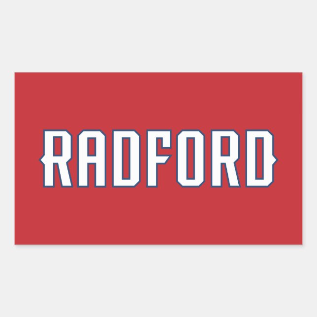 Radford Rectangular Sticker (Front)