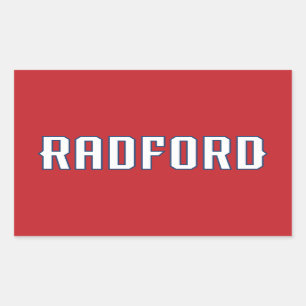 Radford Rectangular Sticker