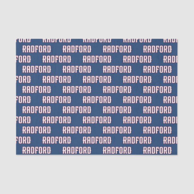 Radford Tissue Paper (Front)