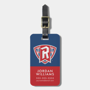 Radford University   Add Your Name Luggage Tag