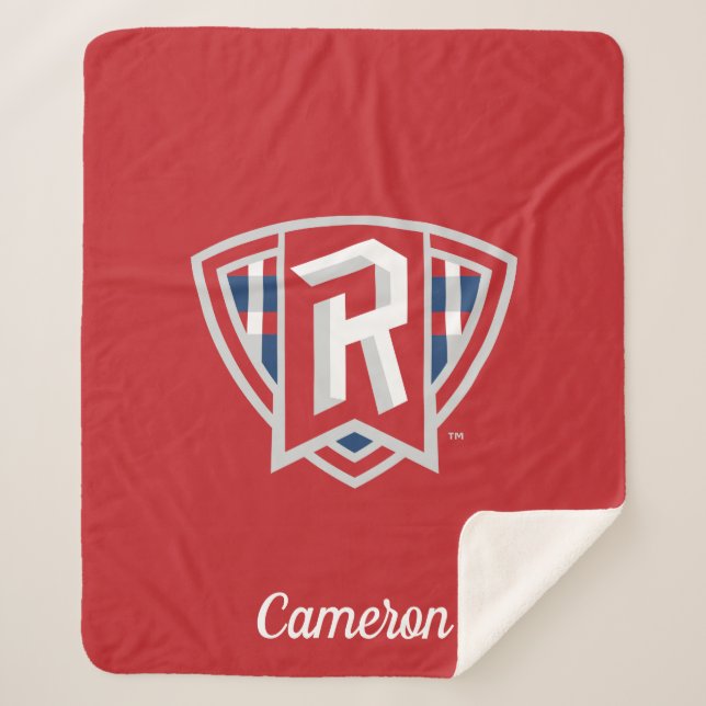 Radford University | Add Your Name Sherpa Blanket (Front)