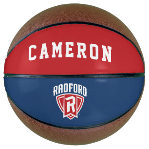 Radford University Arch Shield Add Your Name Basketball