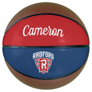 Radford University Arch Shield Add Your Name Basketball