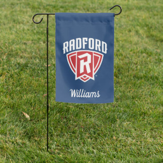 Radford University Arch Shield | Add Your Name Garden Flag