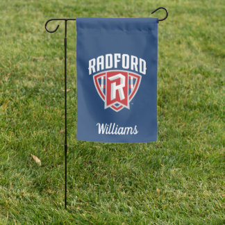 Radford University Arch Shield | Add Your Name Garden Flag