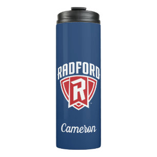 Radford University Arch Shield Add Your Name Thermal Tumbler