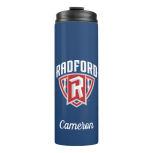 Radford University Arch Shield Add Your Name Thermal Tumbler