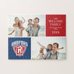 Radford University Arch Shield   Add Your Photo Jigsaw Puzzle