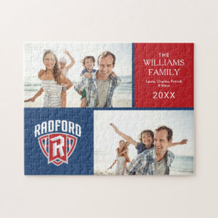 Radford University Arch Shield   Add Your Photo Jigsaw Puzzle
