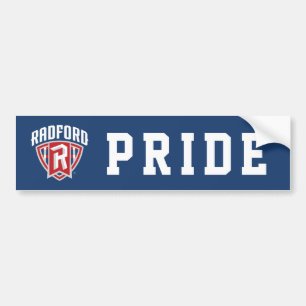 Radford University Arch Shield Bumper Sticker