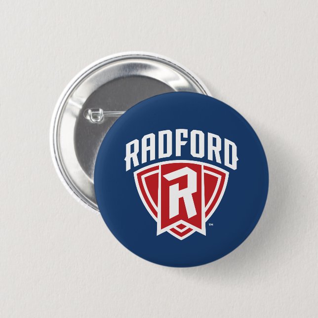 Radford University Arch Shield Button (Front & Back)