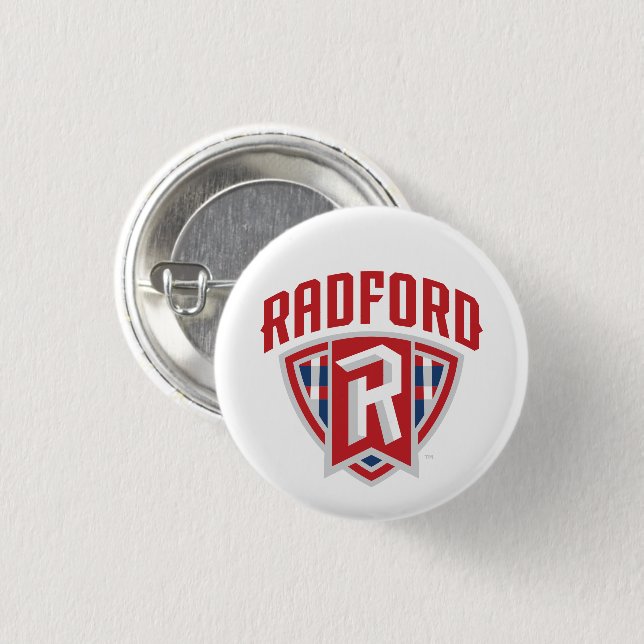 Radford University Arch Shield Button (Front & Back)
