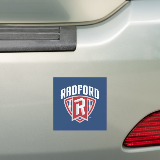 Radford University Arch Shield Car Magnet (In Situ)