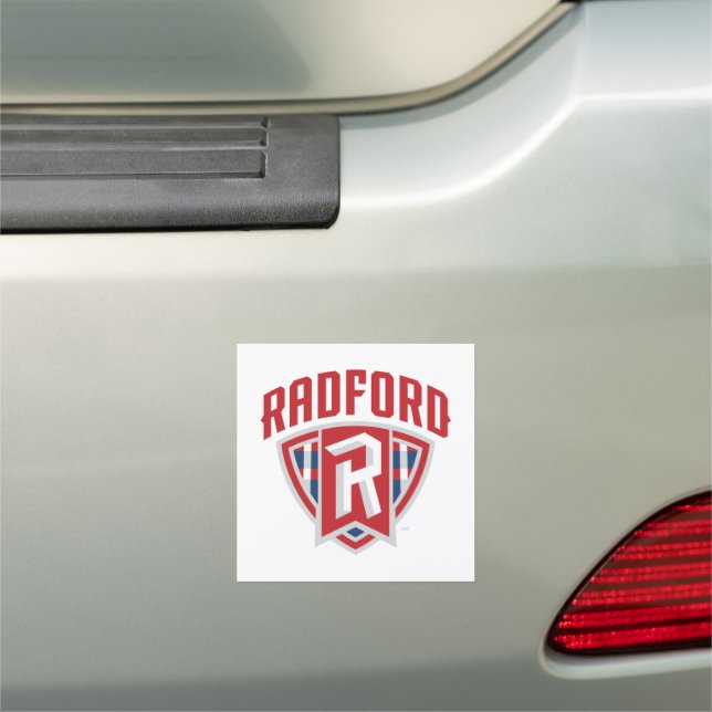 Radford University Arch Shield Car Magnet (In Situ)