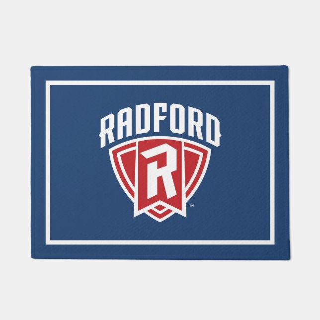 Radford University Arch Shield Doormat (Front)