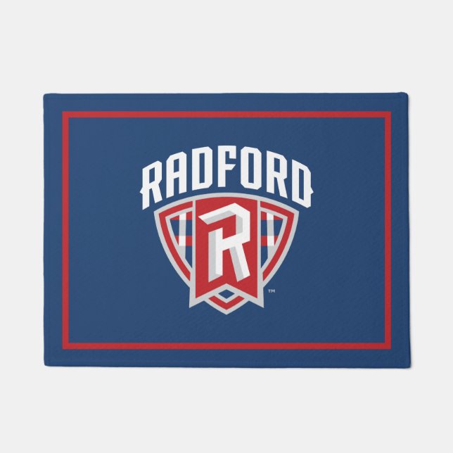 Radford University Arch Shield Doormat (Front)