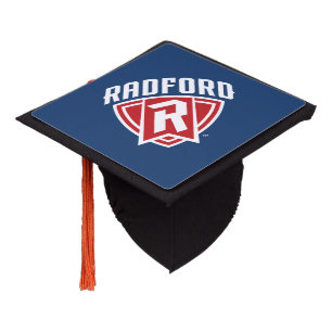Radford University Arch Shield Graduation Cap Topper