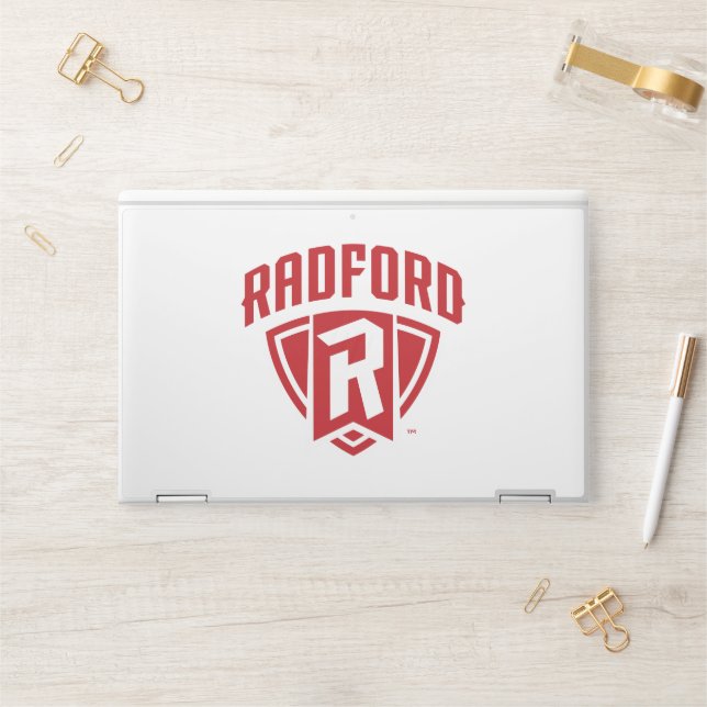 Radford University Arch Shield HP Laptop Skin (Desk)