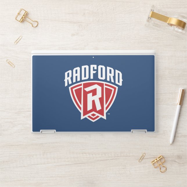 Radford University Arch Shield HP Laptop Skin (Desk)