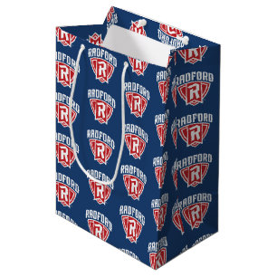 Radford University Arch Shield Medium Gift Bag