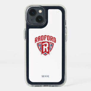 Radford University Arch Shield Monogram Speck iPhone 13 Case