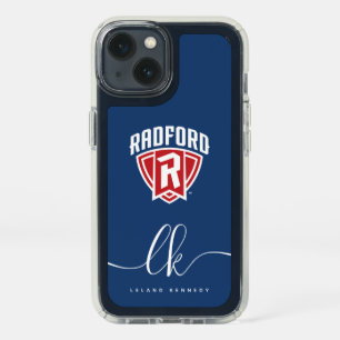 Radford University Arch Shield Monogram Speck iPhone 13 Case