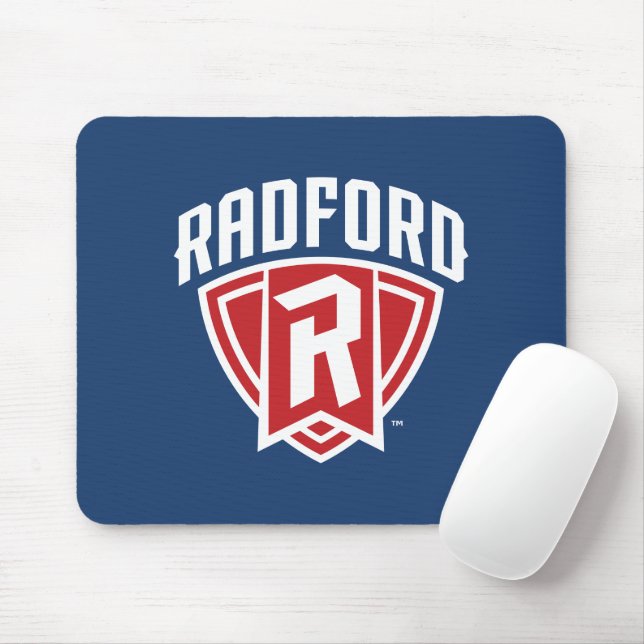Radford University Arch Shield Mouse Pad (With Mouse)
