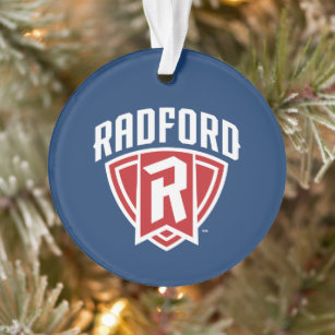 Radford University Arch Shield Ornament