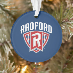 Radford University Arch Shield Ornament