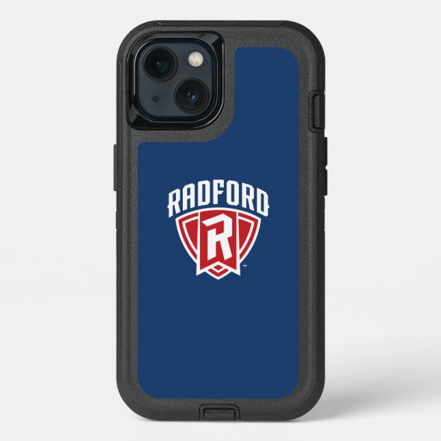 Radford University Arch Shield Otterbox iPhone Case (Back)