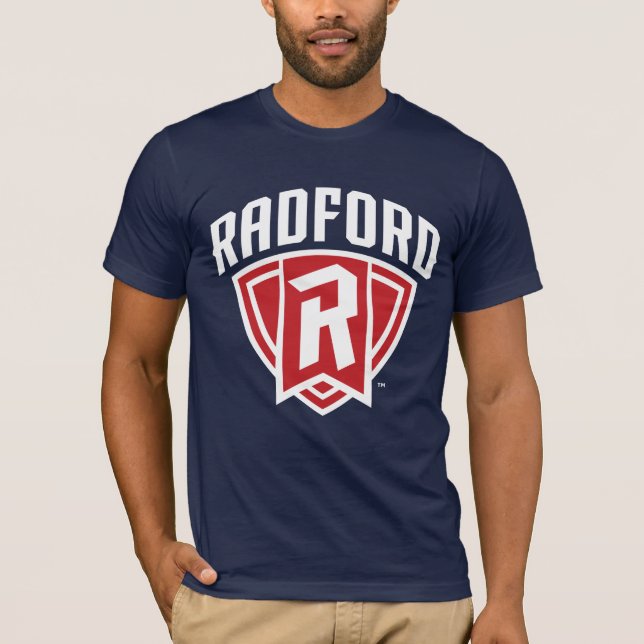 Radford University Arch Shield T-Shirt (Front)