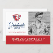 Radford University | Graduation Invitation (Front/Back)
