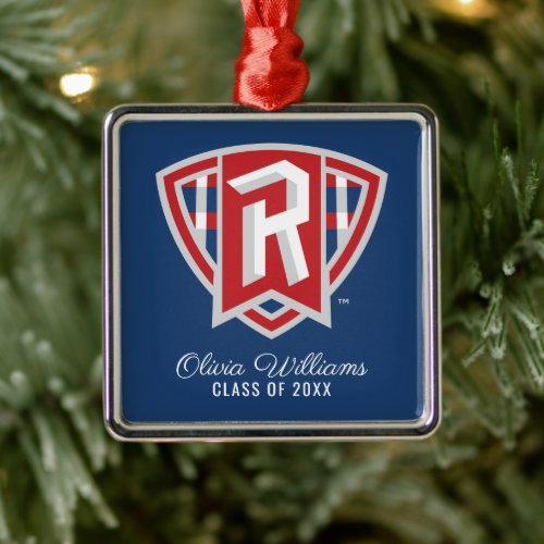 Radford University  Graduation Metal Ornament