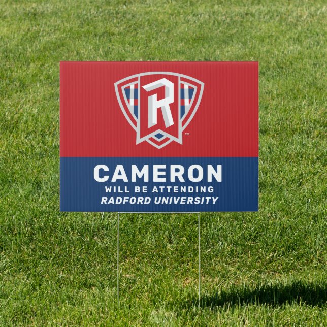 Radford University | Graduation Sign (Insitu)
