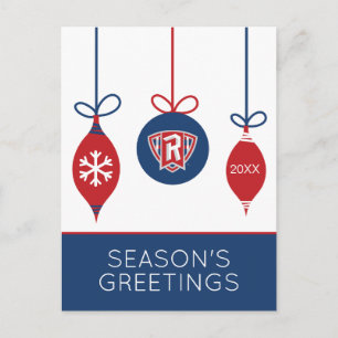 Radford University Holidays Holiday Postcard